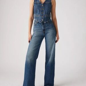Levi's Ribcage Wide Leg Jeans